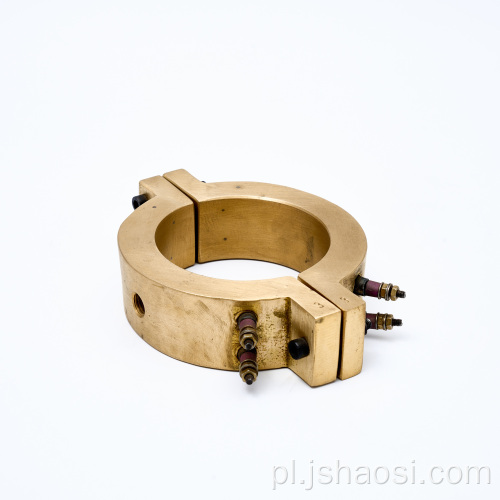 Wysoka przewodność cieplna odlewana miedziana elektryczna pierścień ogrzewania